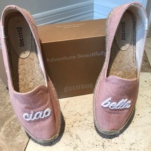 Soludos Ciao Bella Smoking Slipper. Size 9